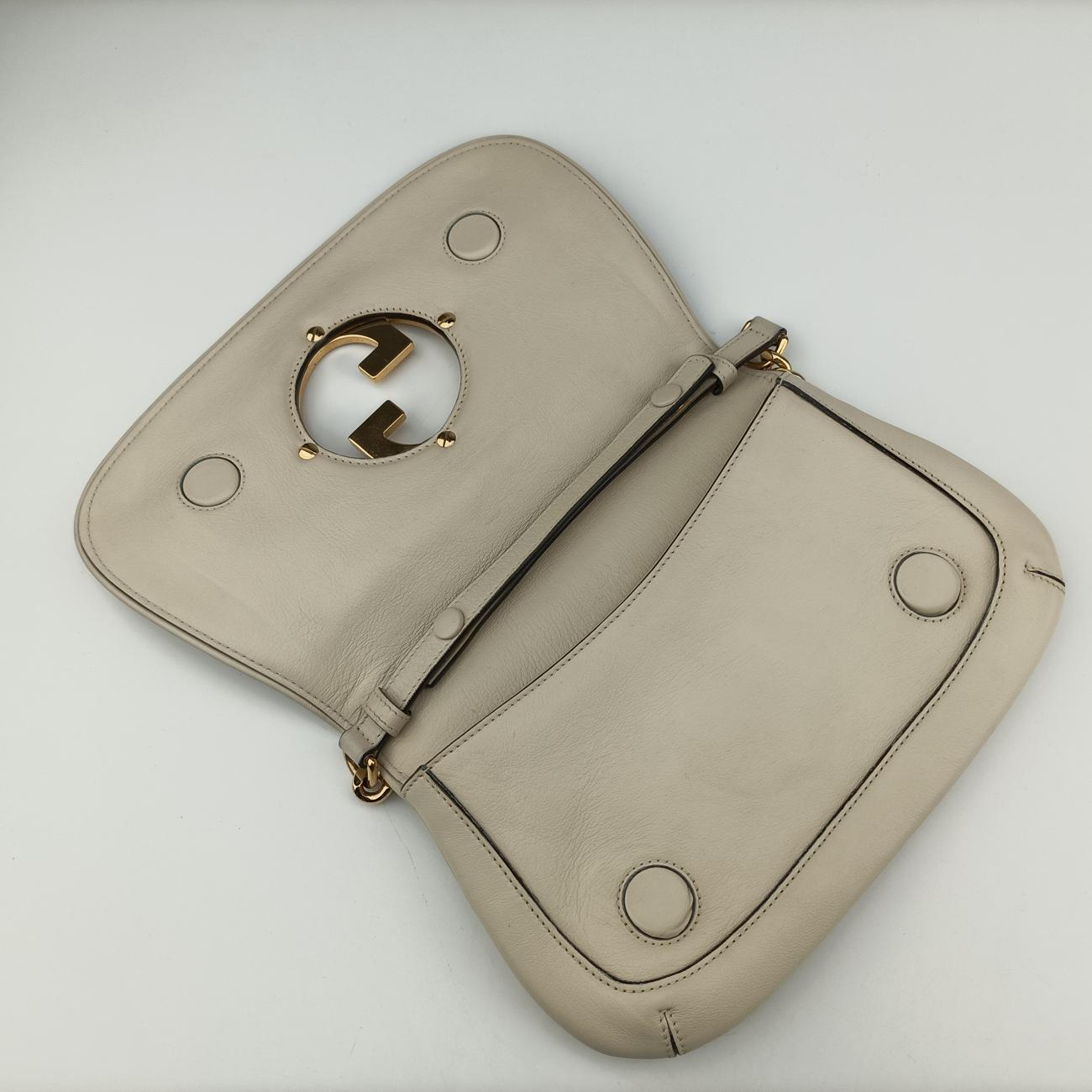 Blondie Chain White Leather 699268 A038550586ブロンディ チェーン ホワイト レザー 699268 A038550586