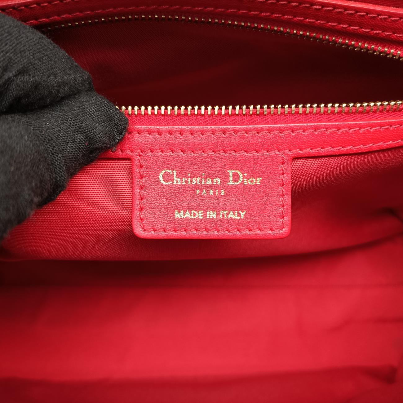Dior Soft Red lambskin 17-BO-0163ディオールソフト レッド ラムスキン 17-BO-0163