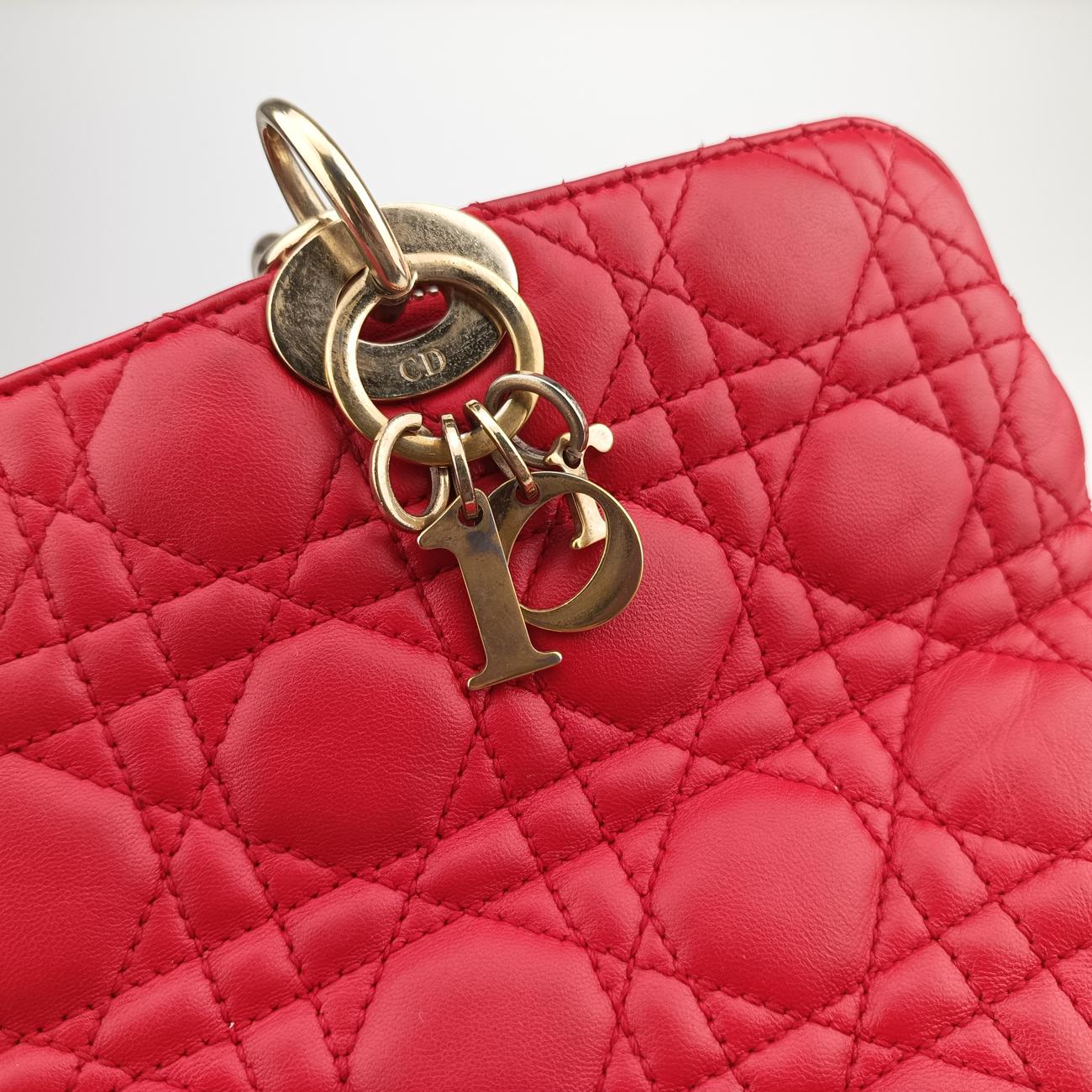 Dior Soft Red lambskin 17-BO-0163ディオールソフト レッド ラムスキン 17-BO-0163