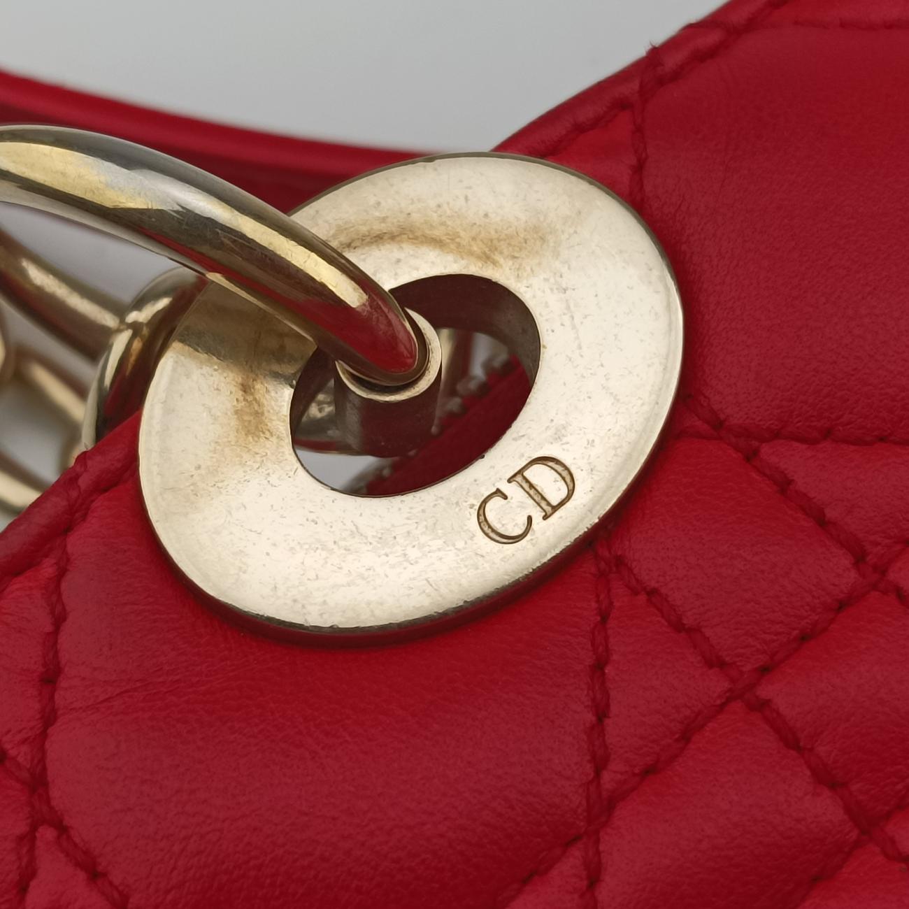 Dior Soft Red lambskin 17-BO-0163ディオールソフト レッド ラムスキン 17-BO-0163