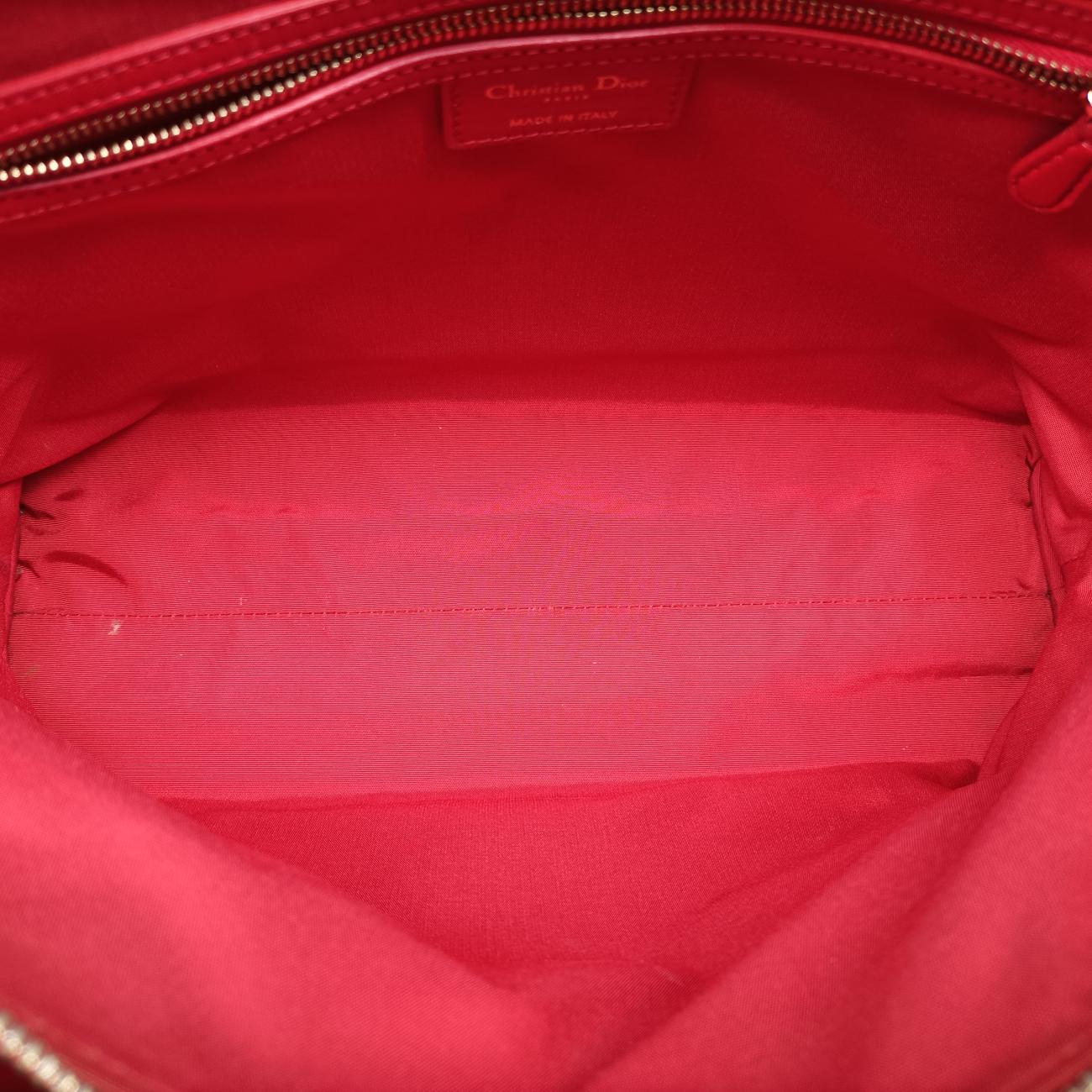 Dior Soft Red lambskin 17-BO-0163ディオールソフト レッド ラムスキン 17-BO-0163