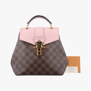 Daypack Clapton EBENE×MAGNOLIA Monogram Canvas×calf leather N42262 SR1118デイパック　クラプトン エベーヌ×マグノリア モノグラムキャンバス×カーフレザー N42262 SR1118