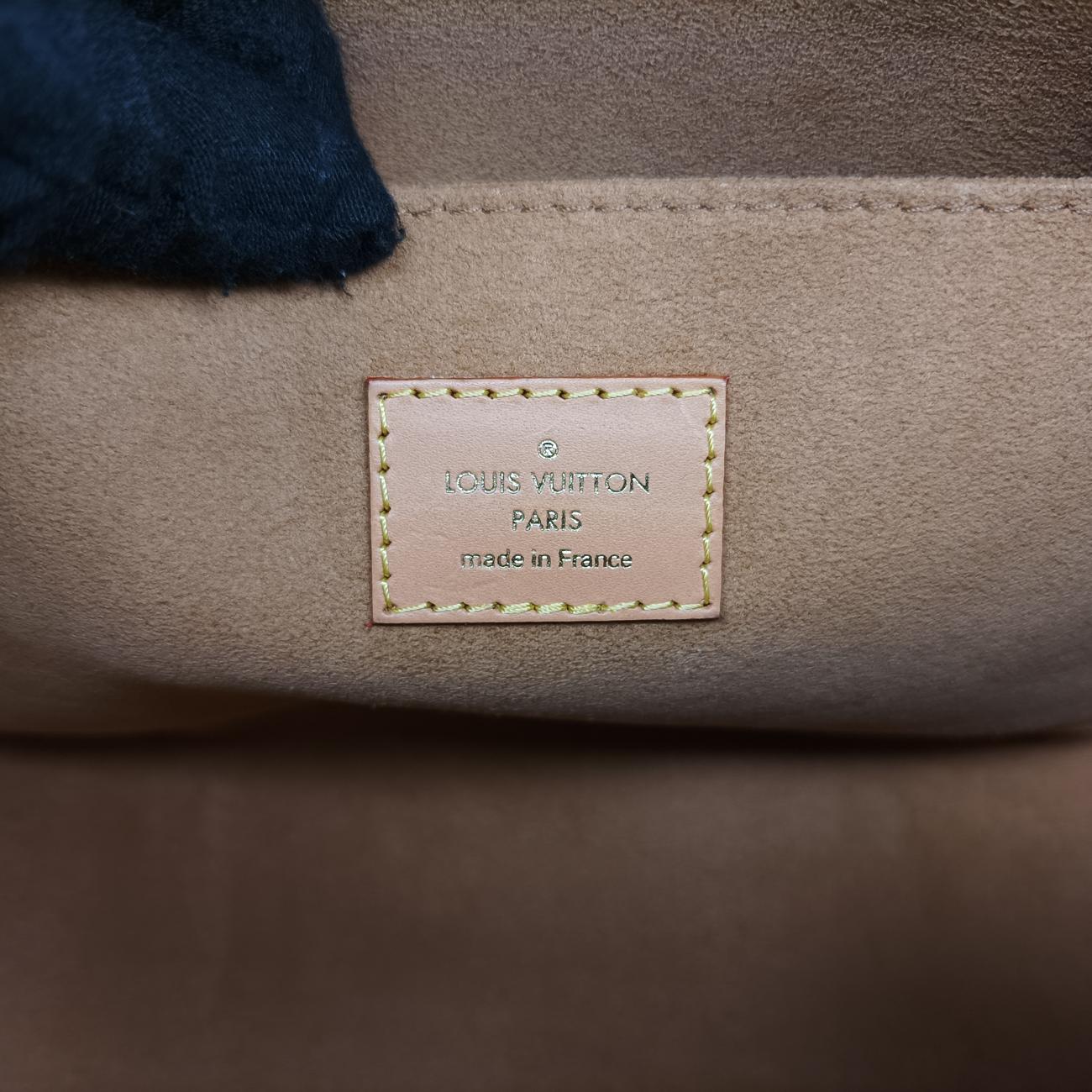 On the Go 1854 MM Navy×White×Beige monogram jacquard M57396 FL4270オンザゴー1854 MM ネイビー×ホワイト×ベージュ モノグラム ジャガード M57396 FL4270