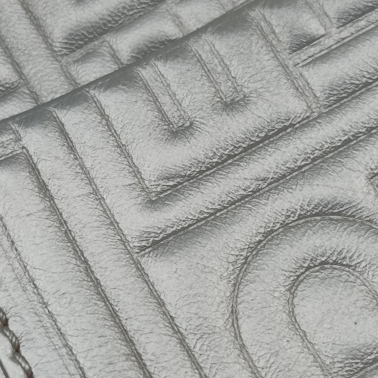 BAGUETTE Silver Leather 8BR600 Lot number unknownマンマバケット シルバー レザー 8BR600 製番不明