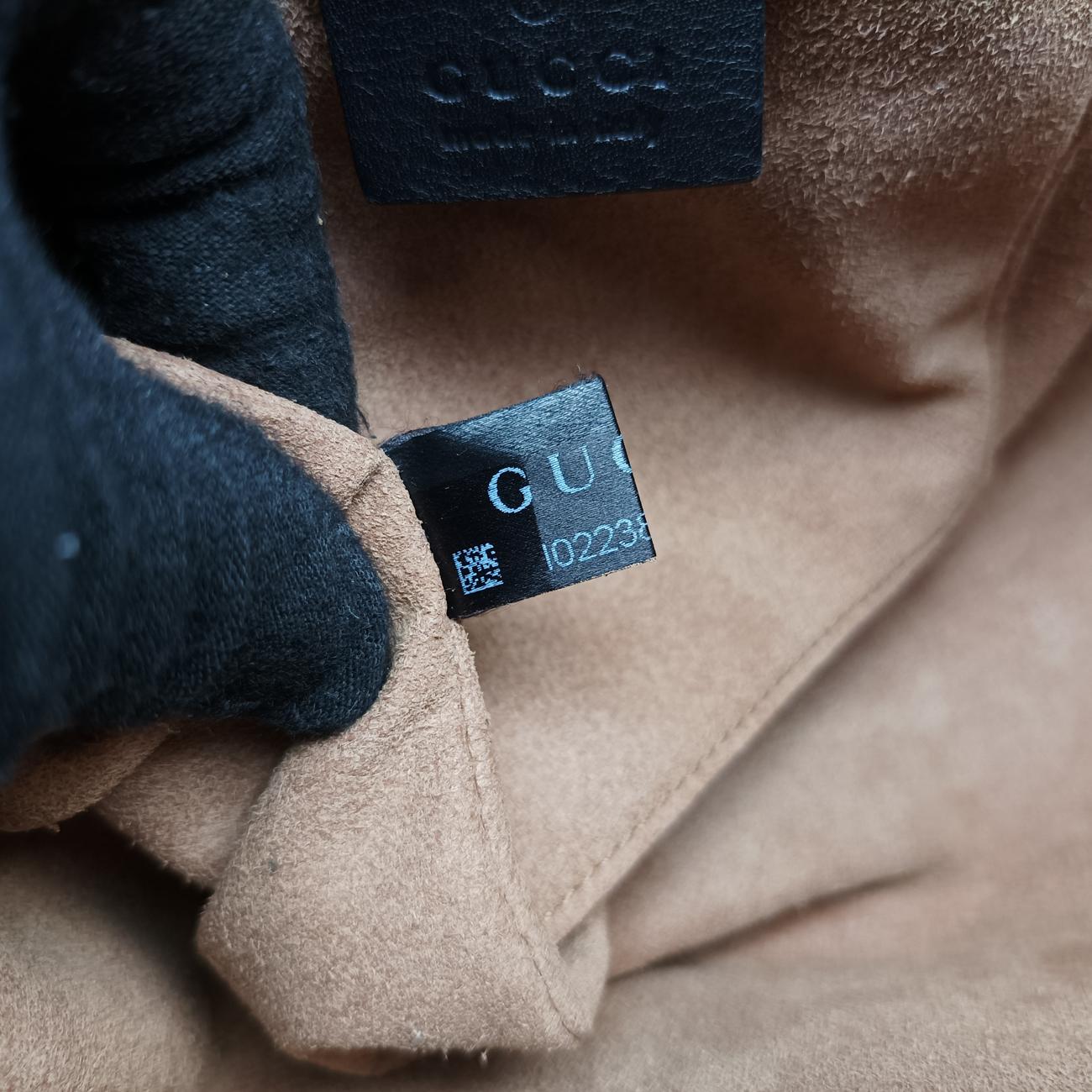 Padlock Guccissima Beige x Black PVC coated canvas x leather 453189 I022386488グッチッシマ パドロック ベージュ×ブラック PVCコーティングキャンバス×レザー 453189 I022386488