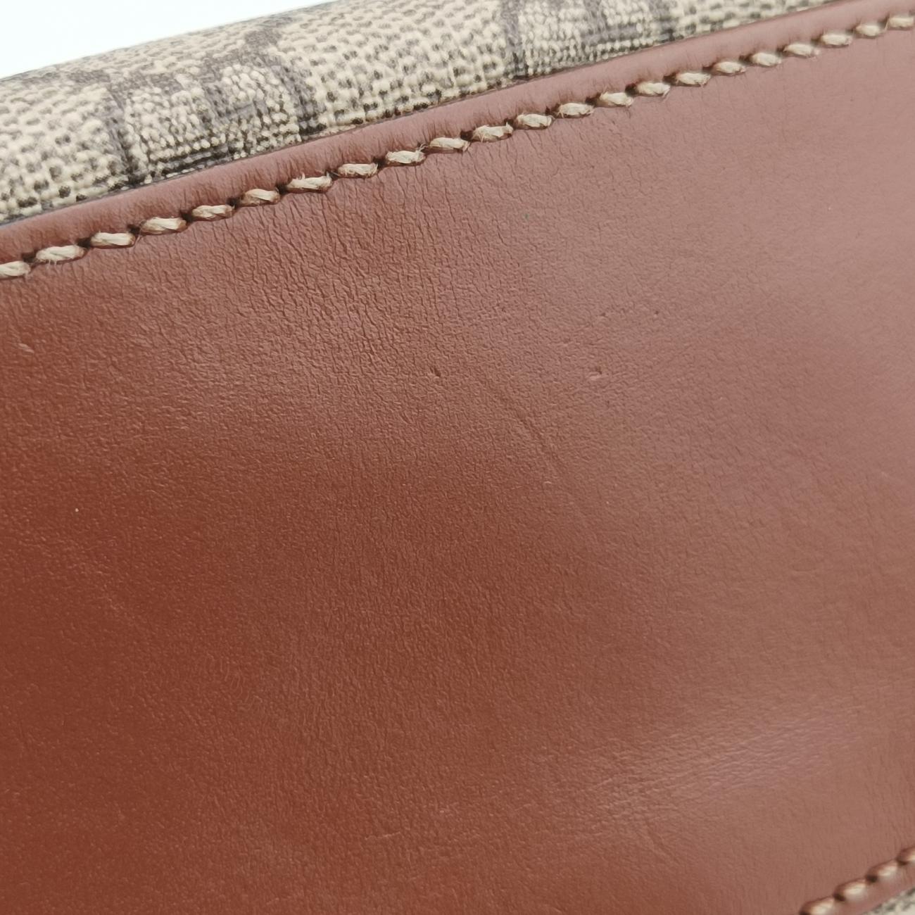 Padlock Guccissima Beige x Black PVC coated canvas x leather 453189 I022386488グッチッシマ パドロック ベージュ×ブラック PVCコーティングキャンバス×レザー 453189 I022386488