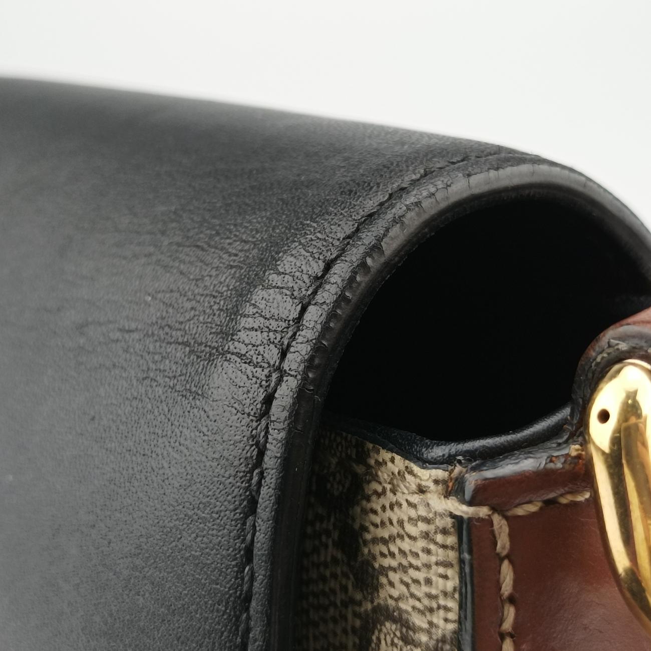 Padlock Guccissima Beige x Black PVC coated canvas x leather 453189 I022386488グッチッシマ パドロック ベージュ×ブラック PVCコーティングキャンバス×レザー 453189 I022386488