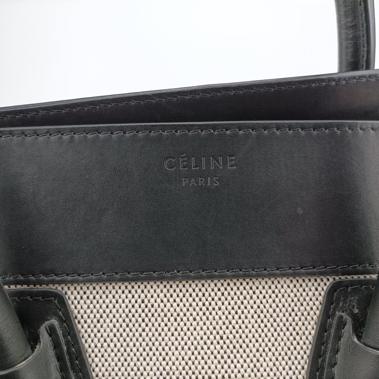 Luggage Micro shopperWhite x Black x BeigeLeather x Canvas× SuedeS-ZP-0193ラゲージマイクロショッパーホワイト×ブラック×ベージュレザー×キャンバス× スエード S-ZP-0193