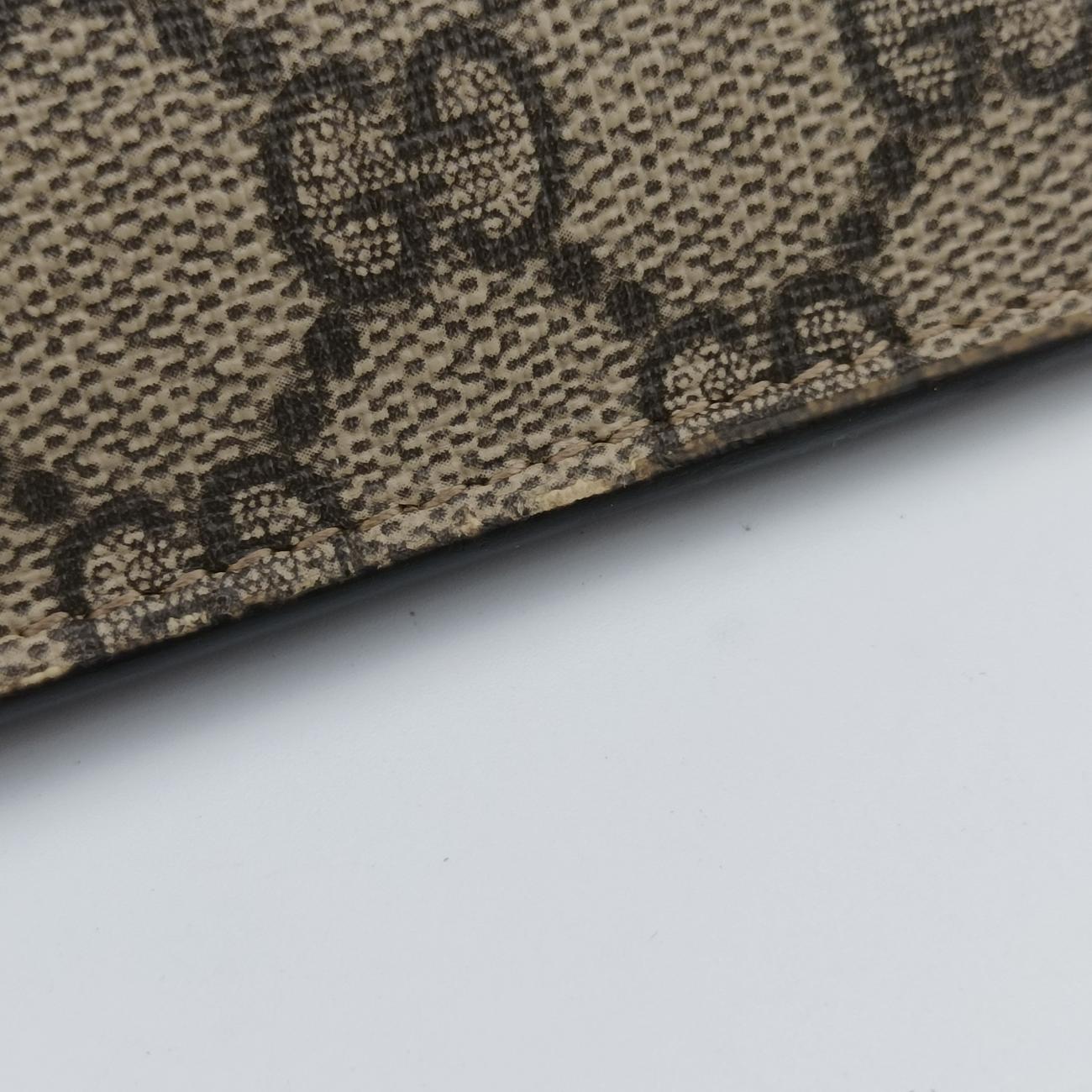 GG Supreme Brown PVC coated canvas 473956 GGスプリーム ブラウン PVCコーティングキャンバス 473956 