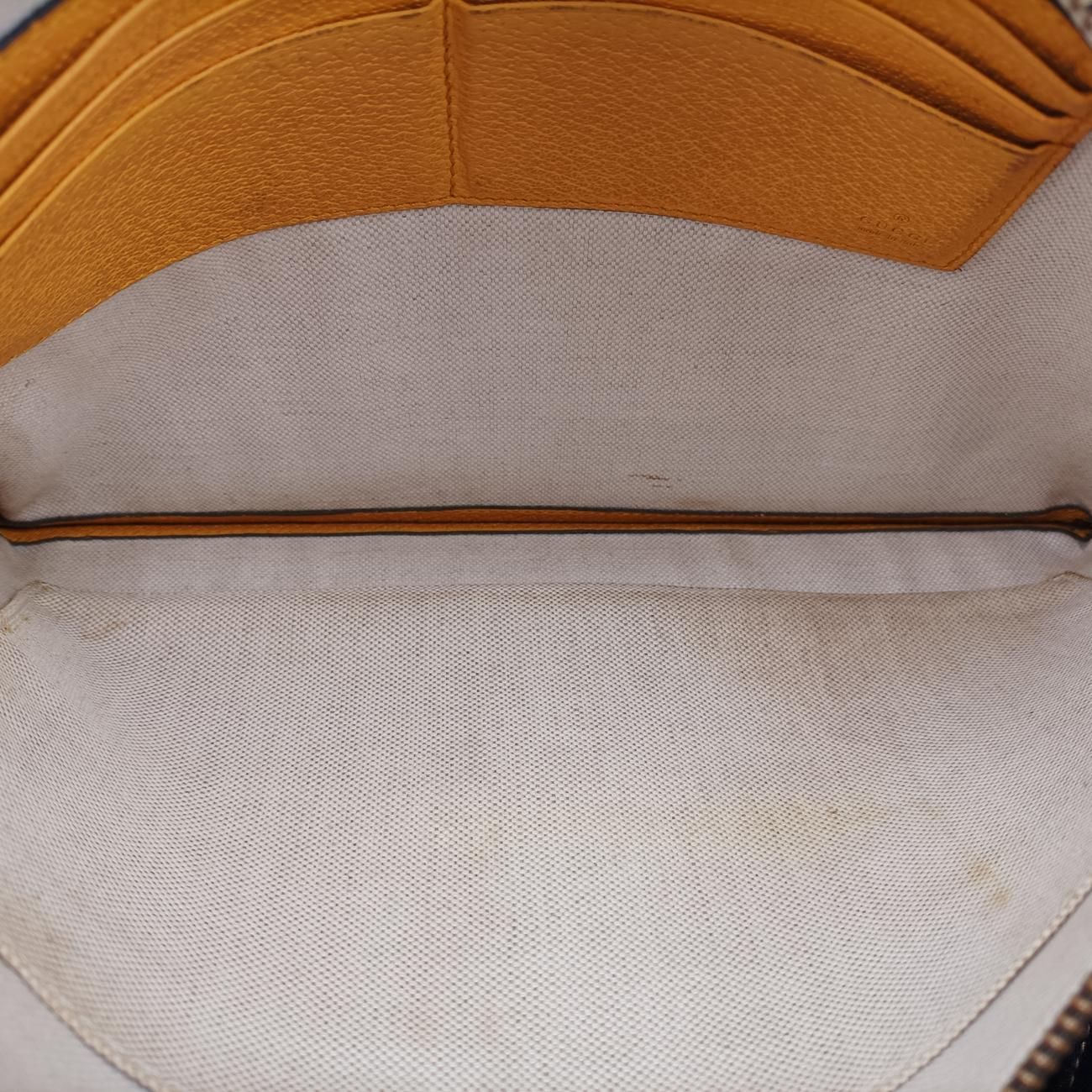 GG Supreme Brown PVC coated canvas 473956 GGスプリーム ブラウン PVCコーティングキャンバス 473956 