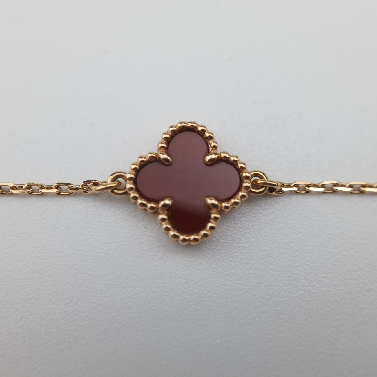 Sweet Alhambra Red×Golden AU750 ARN59K00 JE466525スウィートアルハンブラ レッド×ゴールド AU750 ARN59K00 JE466525