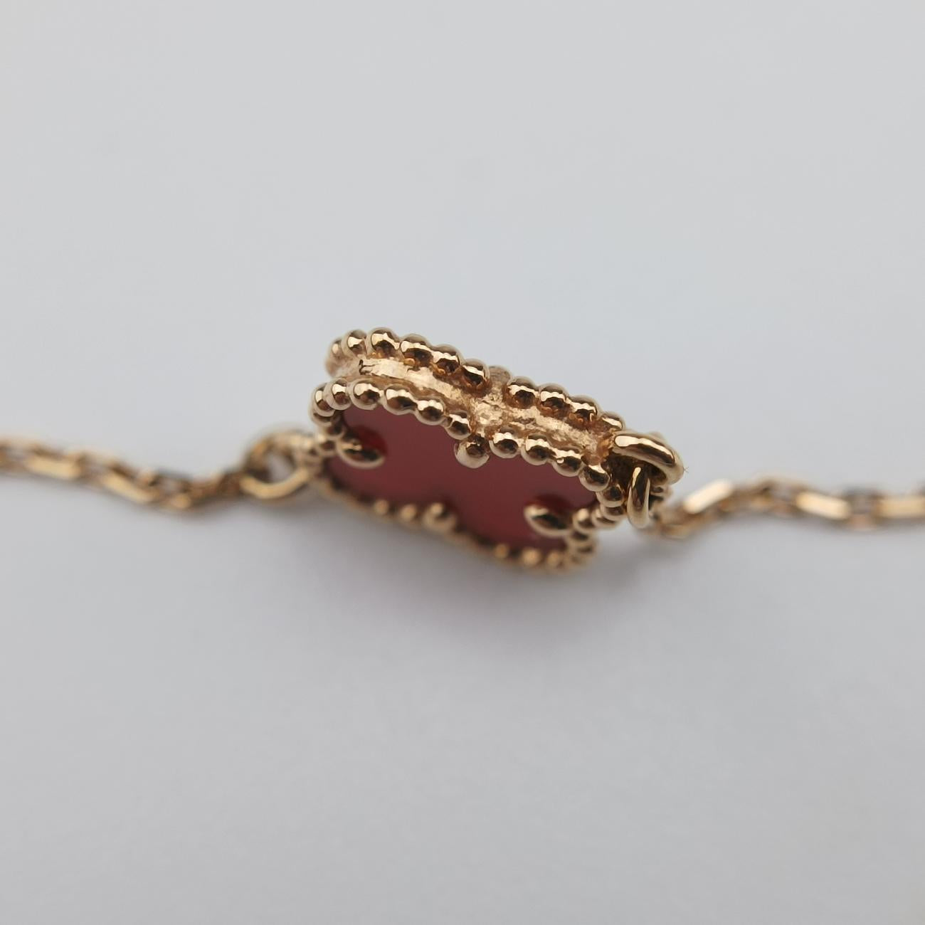 Sweet Alhambra Red×Golden AU750 ARN59K00 JE466525スウィートアルハンブラ レッド×ゴールド AU750 ARN59K00 JE466525