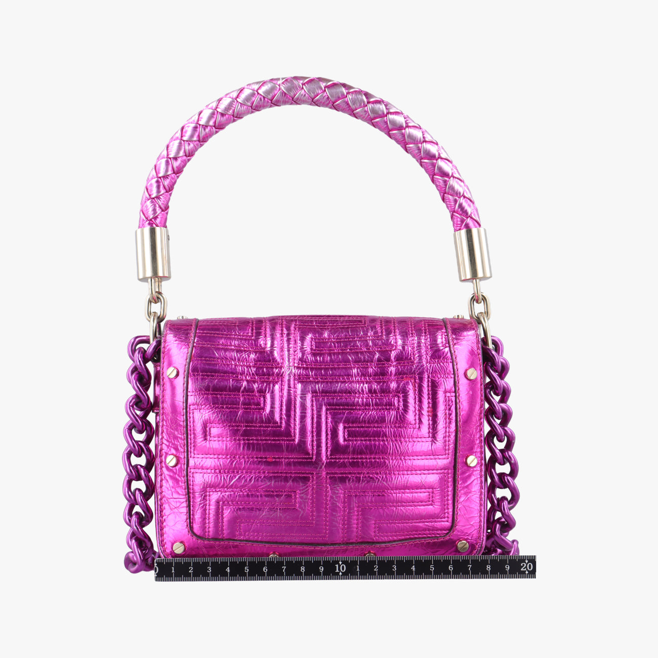 Gianni Versace Pink Leather ジャンニ ヴェルサーチ ピンク レザー 