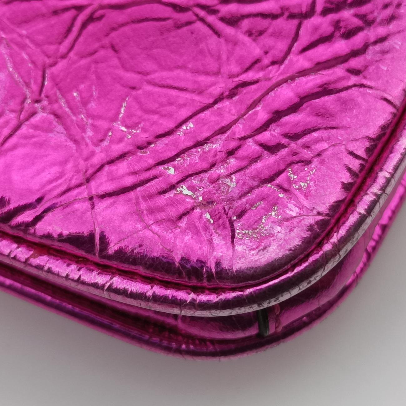 Gianni Versace Pink Leather ジャンニ ヴェルサーチ ピンク レザー 