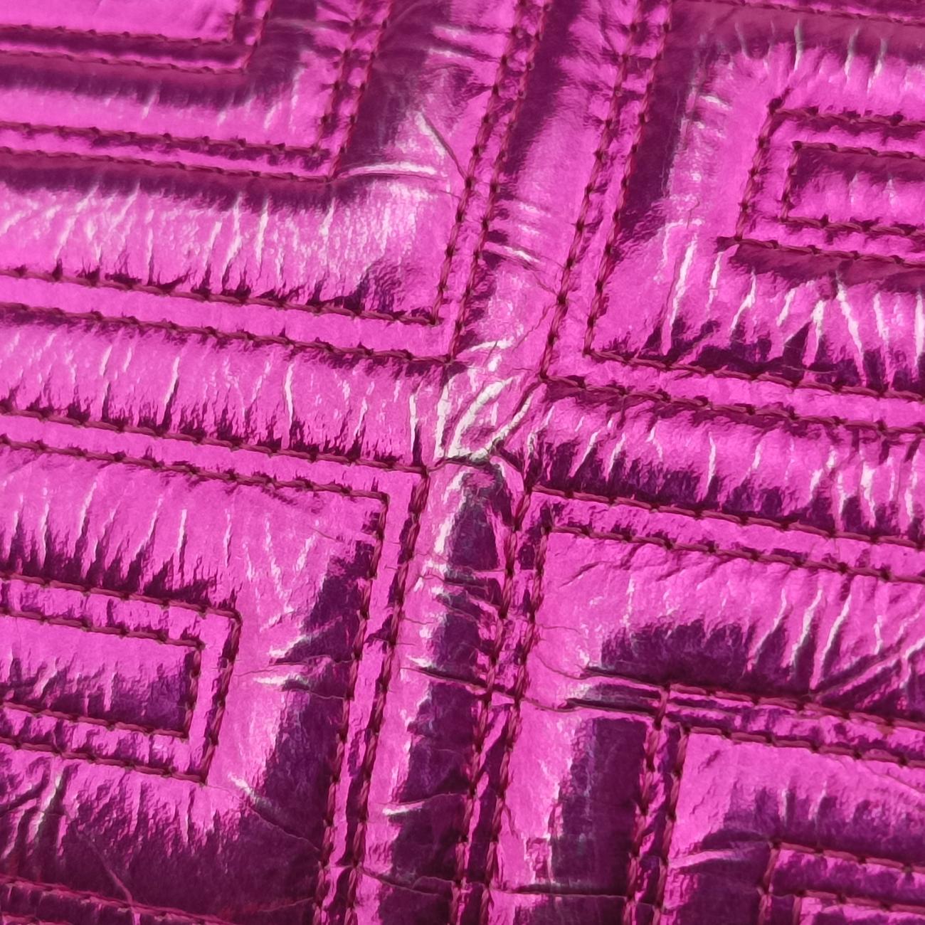 Gianni Versace Pink Leather ジャンニ ヴェルサーチ ピンク レザー 