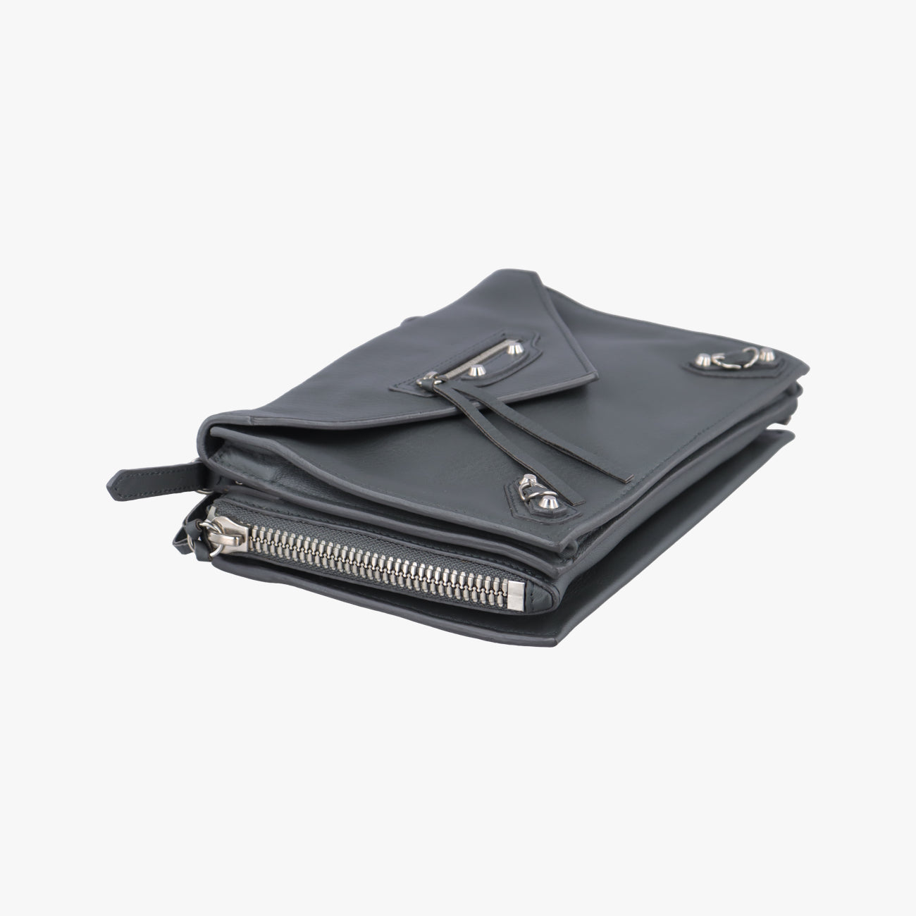 Papier Grey leather 398815.1110.B.535269パピエ グレー レザー 398815.1110.B.535269