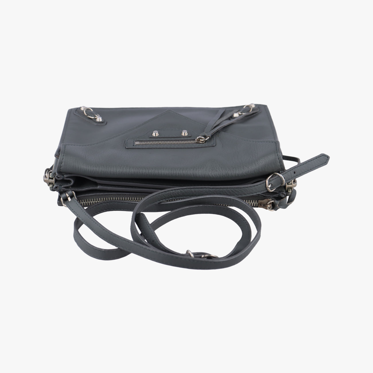 Papier Grey leather 398815.1110.B.535269パピエ グレー レザー 398815.1110.B.535269