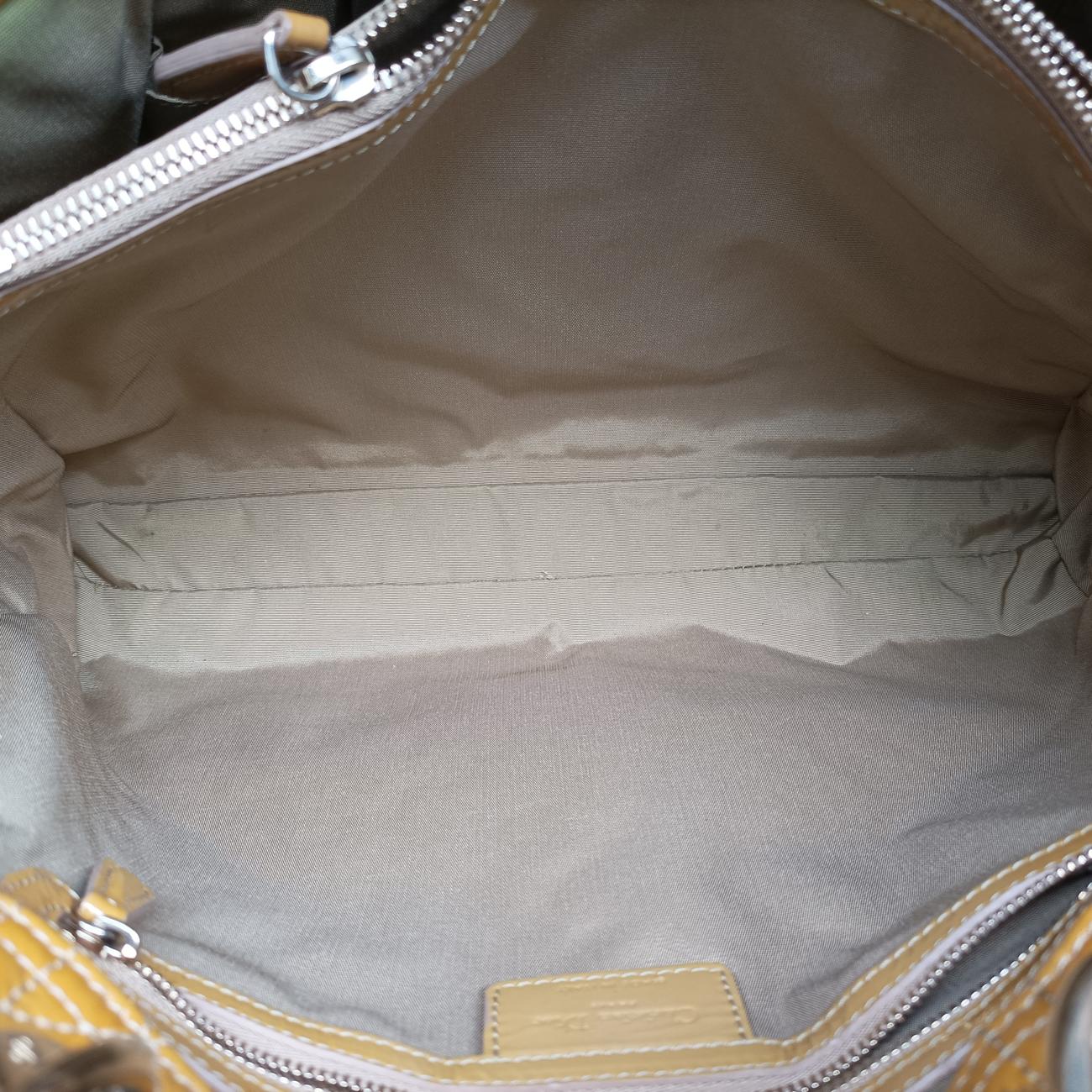 Cannage Dior Soft Yellow Patent 01-RU-1120ディオールソフト イエロー パテント 01-RU-1120