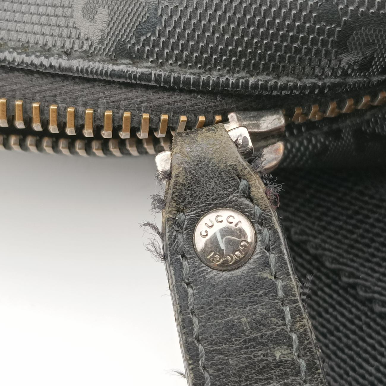 GG Imprime Messenger Black Leather 201448 D5477304GGインプリメ メッセンジャー ブラック レザー 201448 D5477304