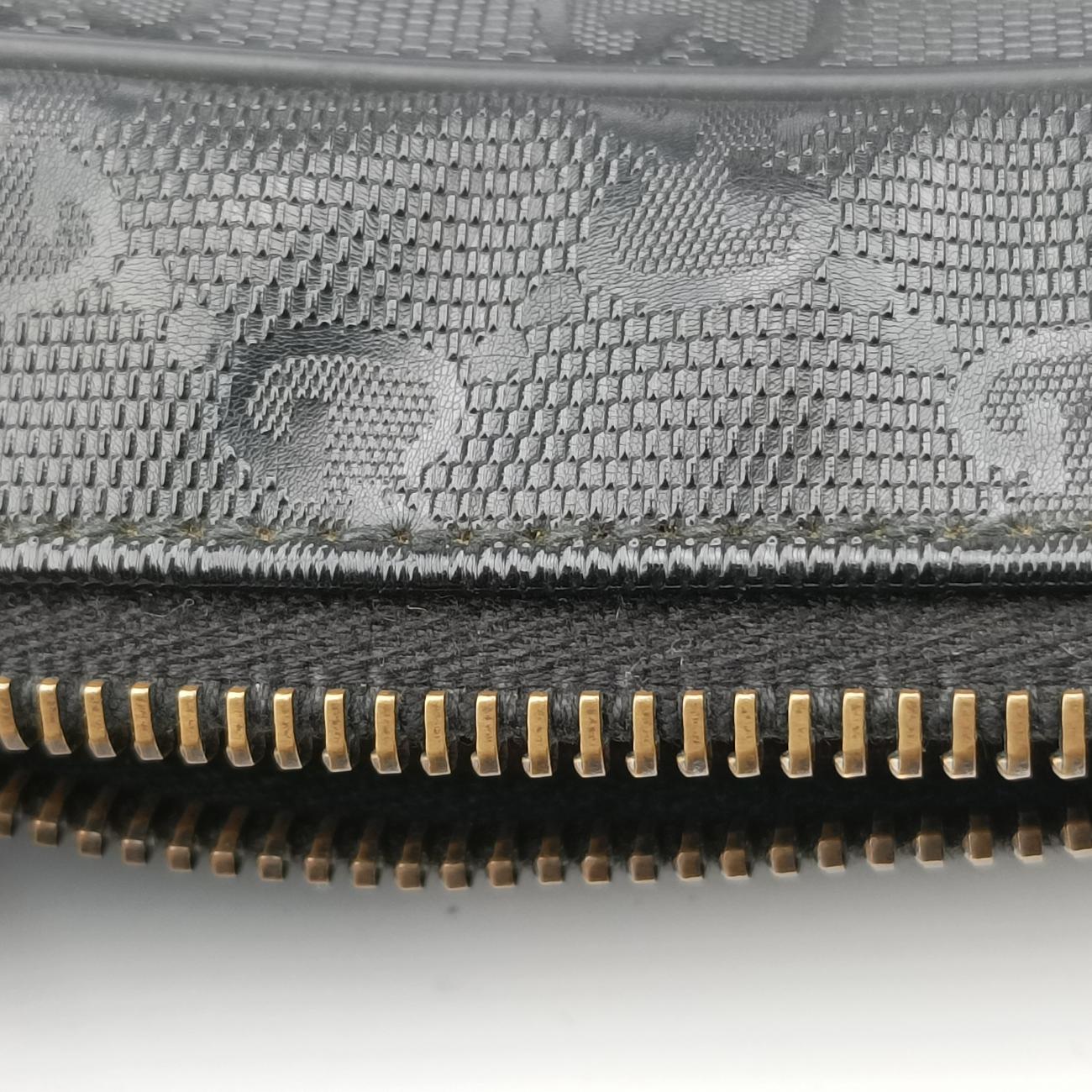 GG Imprime Messenger Black Leather 201448 D5477304GGインプリメ メッセンジャー ブラック レザー 201448 D5477304