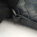 Intrecciato Navy lambskin B01436363Lイントレチャート ネイビー ラムスキン B01436363L