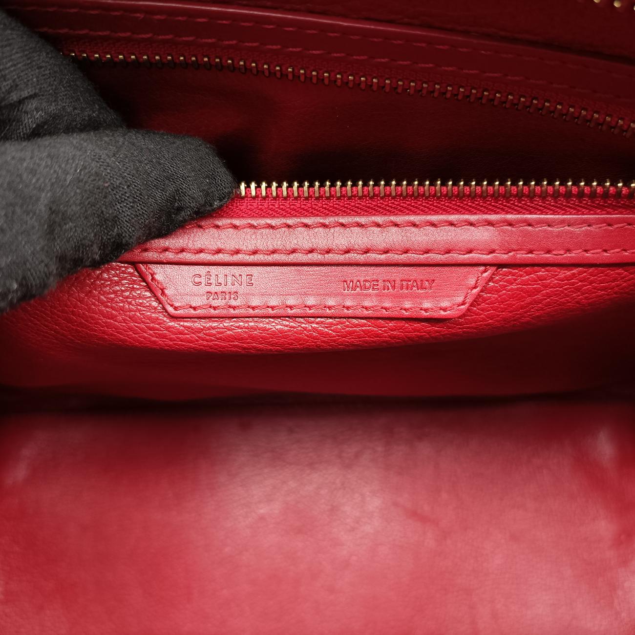 Luggage Mini Shopper Red Leather F-AT-0143 F-MM-0143ラゲージミニショッパー レッド レザー F-AT-0143 F-MM-0143