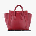 Luggage Mini Shopper Red Leather F-AT-0143 F-MM-0143ラゲージミニショッパー レッド レザー F-AT-0143 F-MM-0143