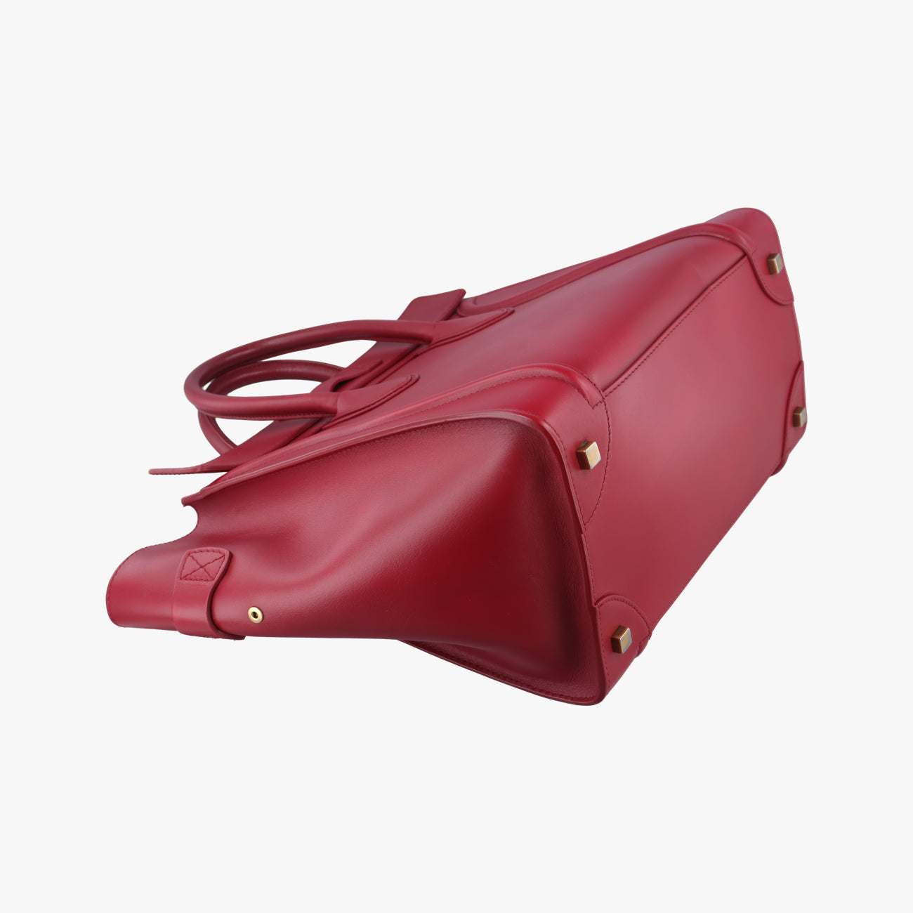 Luggage Mini Shopper Red Leather F-AT-0143 F-MM-0143ラゲージミニショッパー レッド レザー F-AT-0143 F-MM-0143