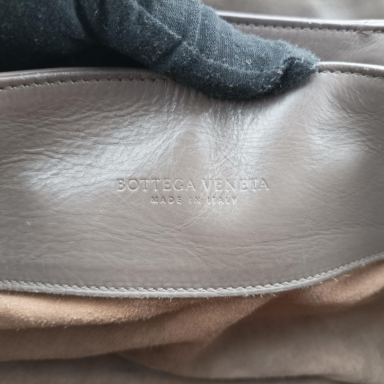 Roma Intrecciato Brown lambskin B05976535Wローマ イントレチャート ブラウン ラムスキン B05976535W