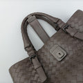 Roma Intrecciato Brown lambskin B05976535Wローマ イントレチャート ブラウン ラムスキン B05976535W