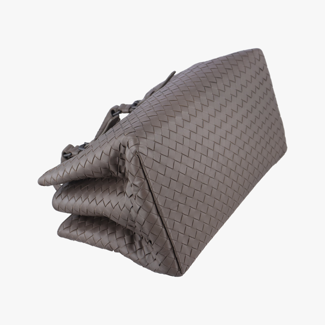 Roma Intrecciato Brown lambskin B05976535Wローマ イントレチャート ブラウン ラムスキン B05976535W