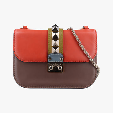 Rockstud Glam Lock Orange x Brown x Yellow x Blue Leather BL-H312VMV3ロックスタッズグラムロック オレンジ×ブラウン×イエロー×ブルー レザー BL-H312VMV3