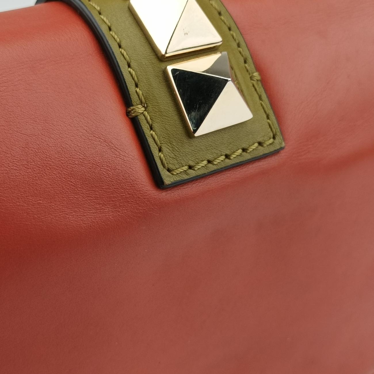 Rockstud Glam Lock Orange x Brown x Yellow x Blue Leather BL-H312VMV3ロックスタッズグラムロック オレンジ×ブラウン×イエロー×ブルー レザー BL-H312VMV3