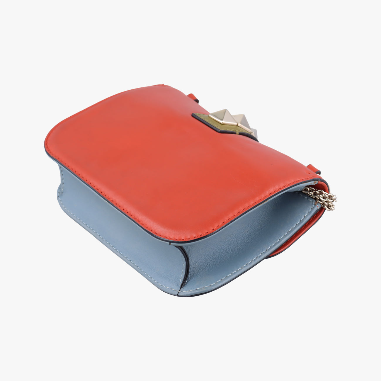 Rockstud Glam Lock Orange x Brown x Yellow x Blue Leather BL-H312VMV3ロックスタッズグラムロック オレンジ×ブラウン×イエロー×ブルー レザー BL-H312VMV3