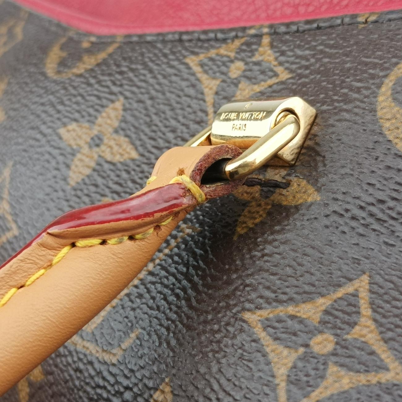 Pallas BB Brown x CERISE Monogram Canvas×calf leather M41241 SN5105パラスBB モノグラム/ブラウン系×スリーズ モノグラムキャンバス×カーフレザー M41241 SN5105