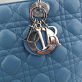 Lady Dior Blue lambskin 04-MA-1101レディディオール ブルー ラムスキン 04-MA-1101