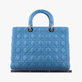 Lady Dior Blue lambskin 04-MA-1101レディディオール ブルー ラムスキン 04-MA-1101