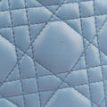 Lady Dior Blue lambskin 04-MA-1101レディディオール ブルー ラムスキン 04-MA-1101