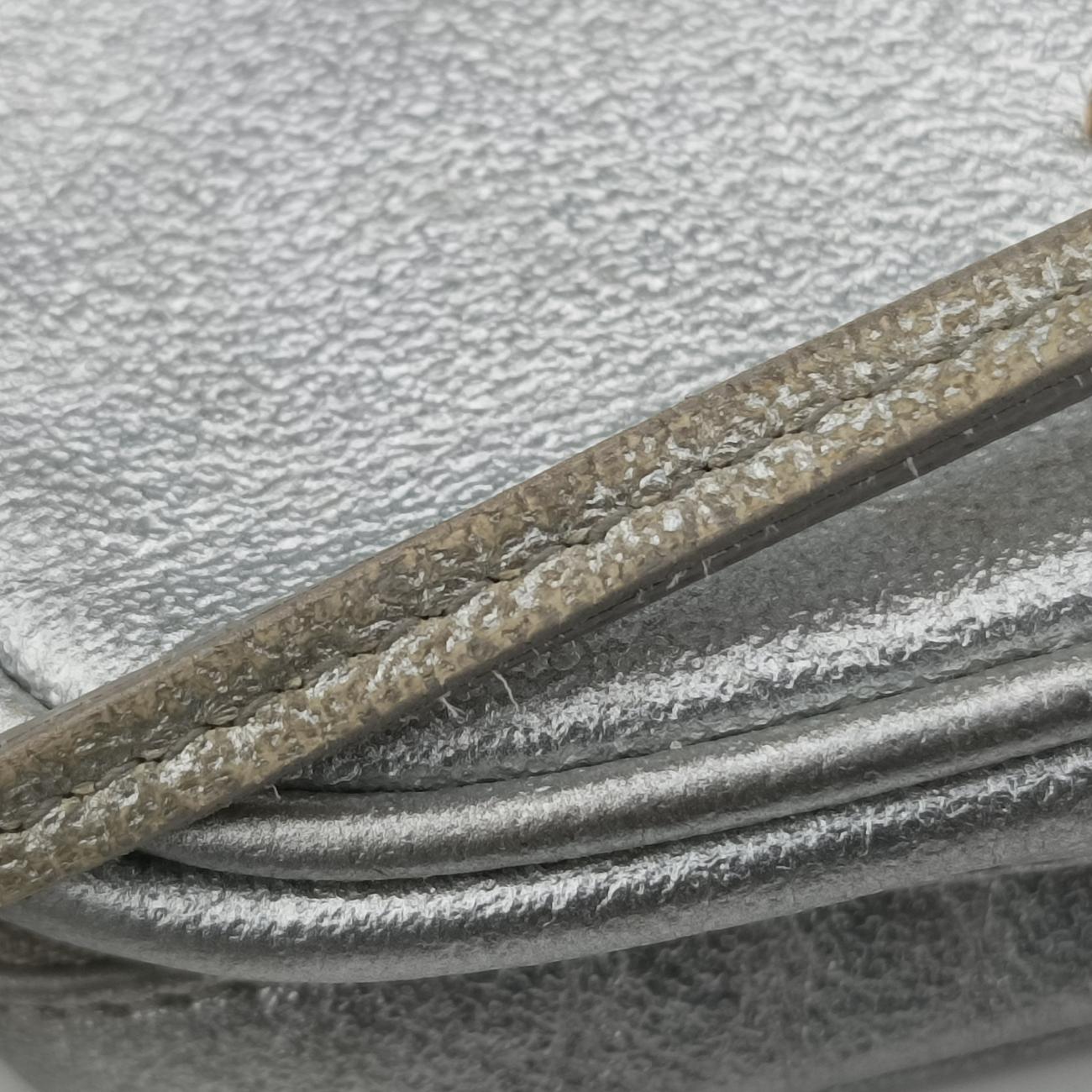 Monogram Blogger Silver Leather 425317 FLY425317.1016ブロガーバッグ シルバー レザー 425317 FLY425317.1016