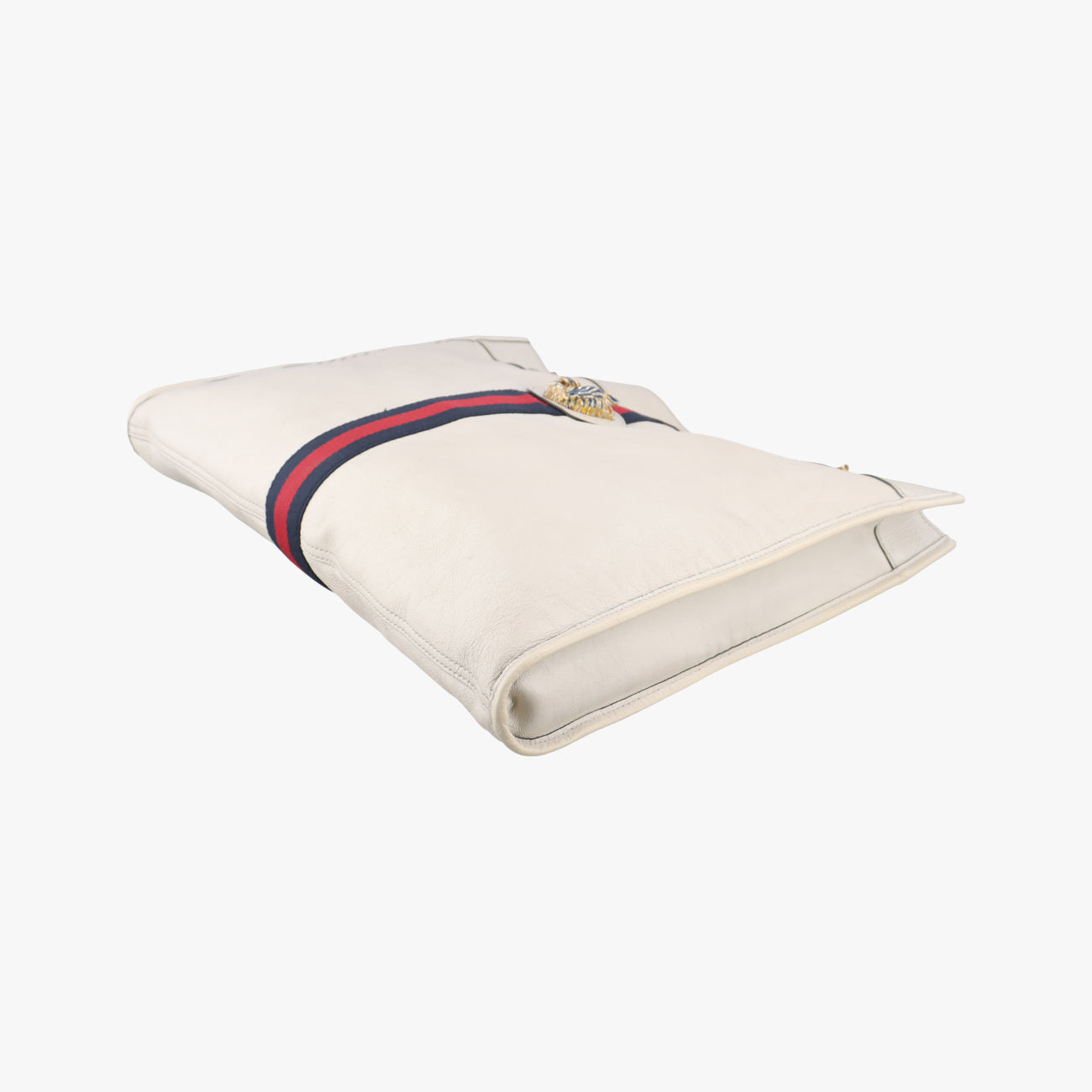 Rajah White×Black×Red Leather 537219 C028690663ラジャ ホワイト×ブラック×レッド レザー 537219 C028690663