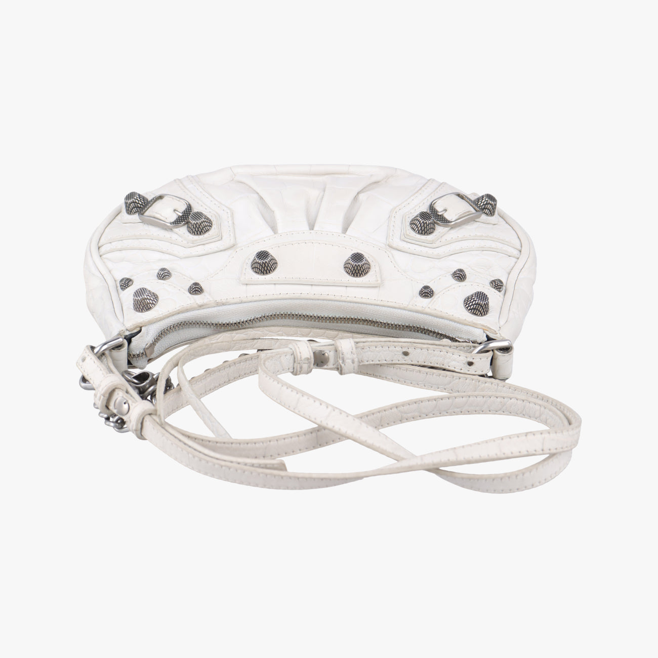 Le Cagole mini White lambskin 695814.9016.R.527545ル カゴール ミニ ホワイト ラムスキン 695814.9016.R.527545