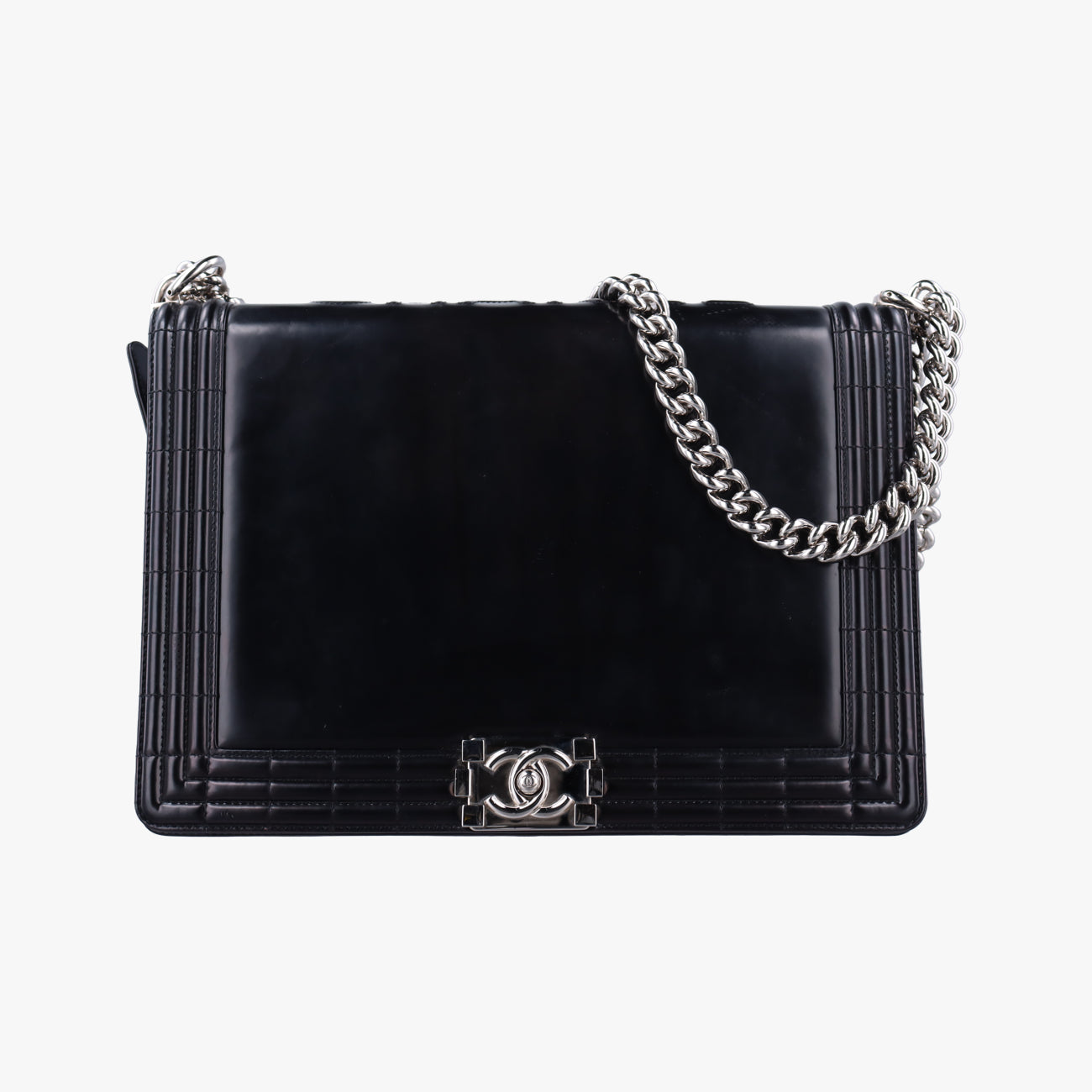 BOY CHANEL Black Patent A67021 16567951ボーイシャネル ブラック パテント A67021 16567951