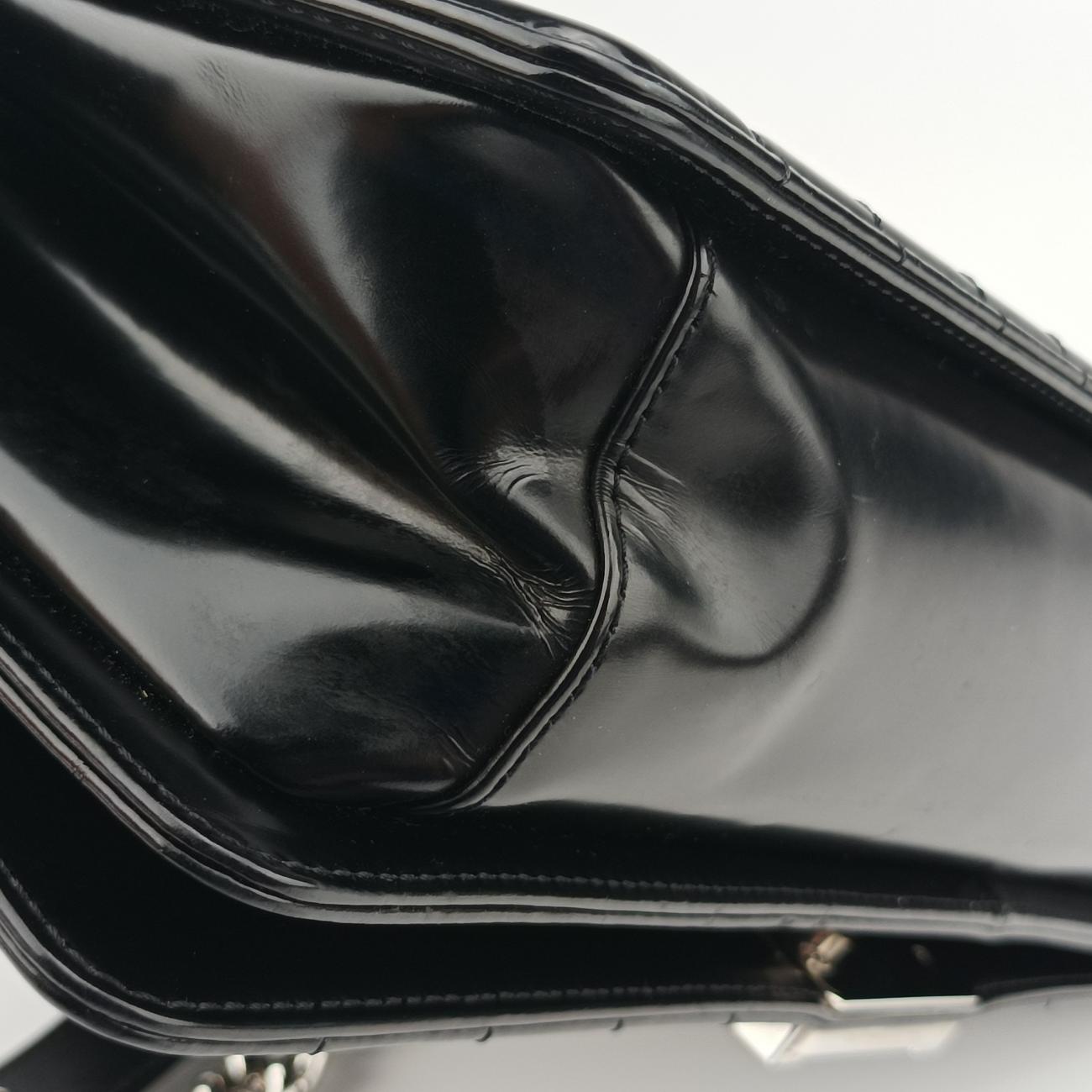 BOY CHANEL Black Patent A67021 16567951ボーイシャネル ブラック パテント A67021 16567951