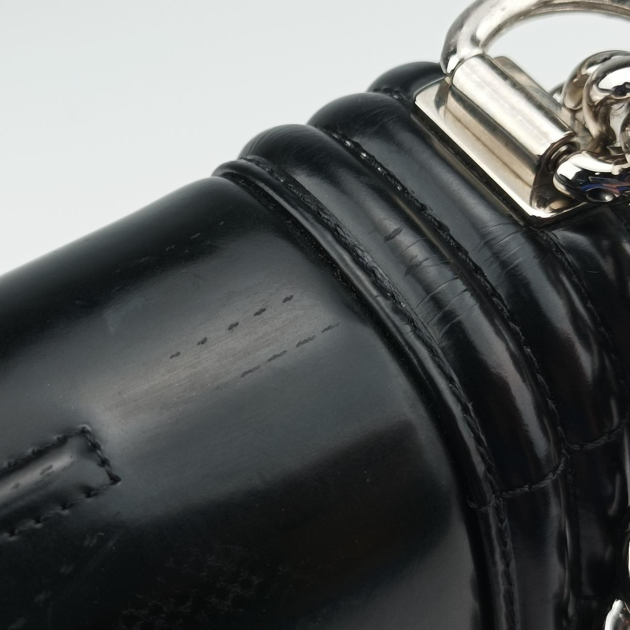 BOY CHANEL Black Patent A67021 16567951ボーイシャネル ブラック パテント A67021 16567951