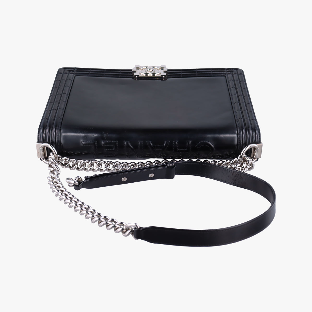 BOY CHANEL Black Patent A67021 16567951ボーイシャネル ブラック パテント A67021 16567951