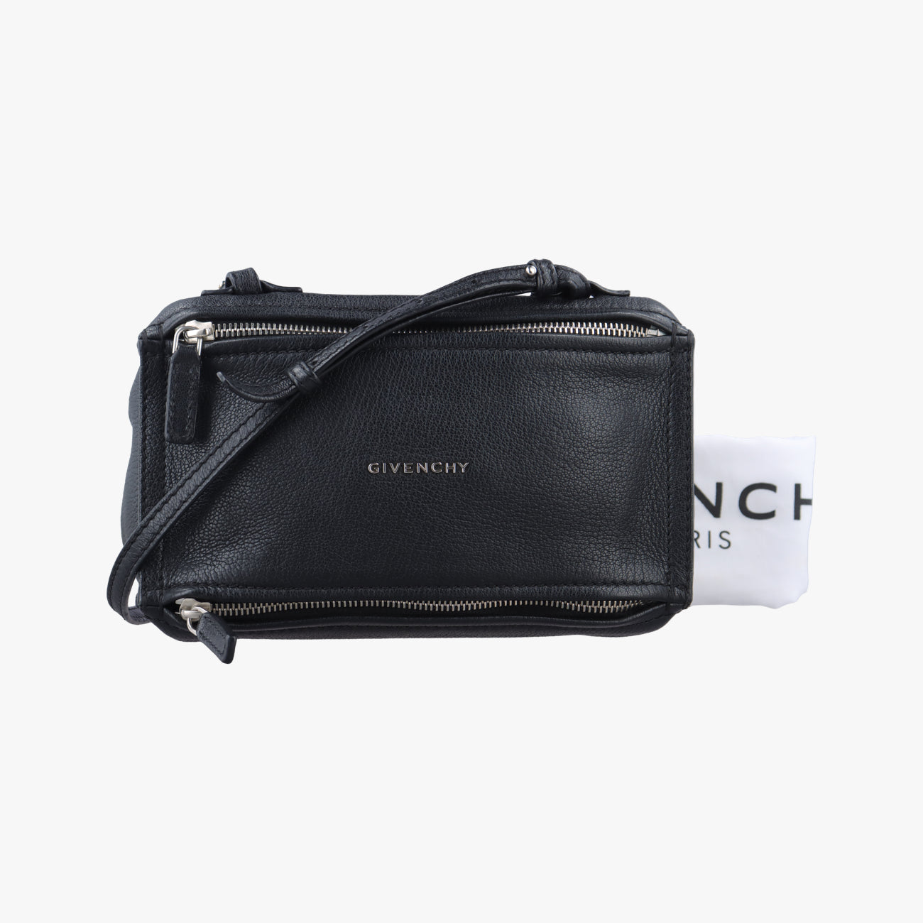 Pandora Black Leather AB A 0158パンドラ ブラック レザー AB A 0158