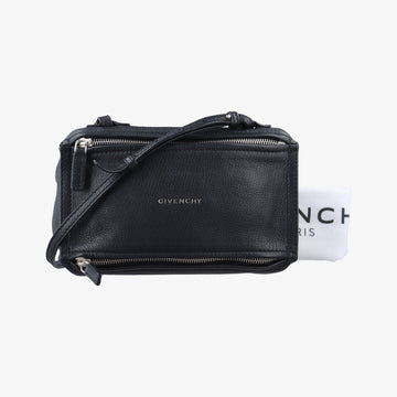 Pandora Black Leather AB A 0158パンドラ ブラック レザー AB A 0158