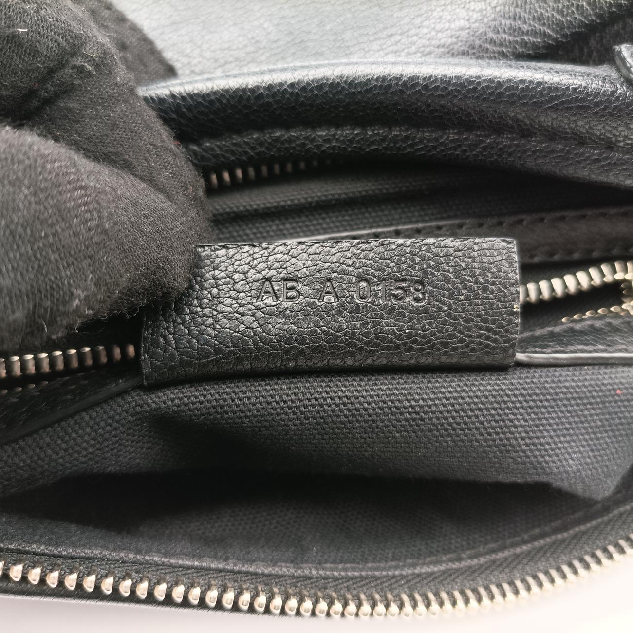 Pandora Black Leather AB A 0158パンドラ ブラック レザー AB A 0158