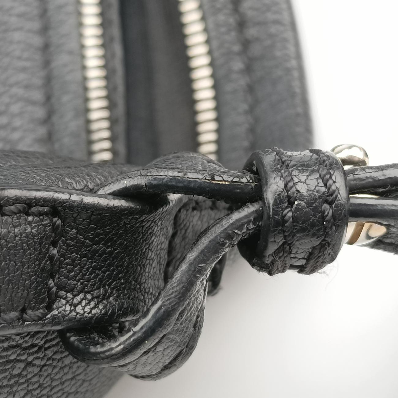 Pandora Black Leather AB A 0158パンドラ ブラック レザー AB A 0158