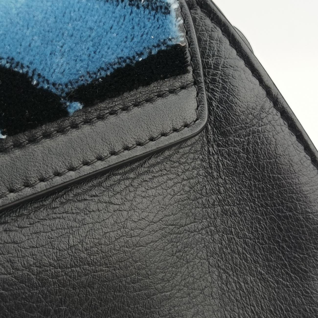 Tess Blue×Black Velour 04 18 70 65 7テス ブルー×ブラック ベロア 04 18 70 65 7